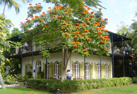 Ernest Hemingway House in Key West, FL
