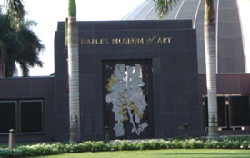 Naples Museum of Art at the Philharmonic Center for the Arts in Naples, FL. 