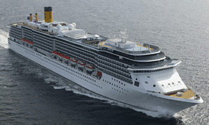 Costa Cruises aboard the Costa Mediterranea