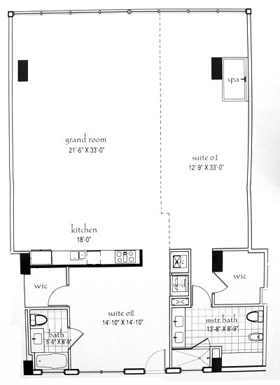 Loft 4 Floor Plan