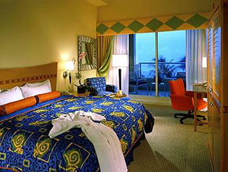 Marriott South Beach Hotel on Ocean Drive