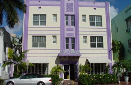 Shelley Hotel on Collins Avenue