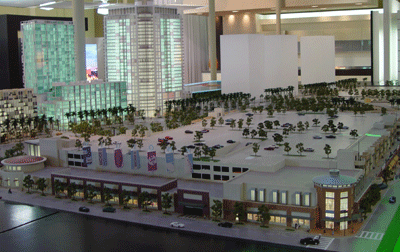 Midtown Miami pre construction model